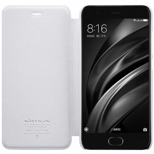 Чехол книжка Nillkin Sparkle Leather SP-LC XM для смартфонов Xiaomi Mi 6 White
